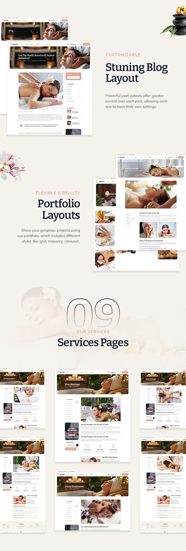 Spaville WordPress Theme