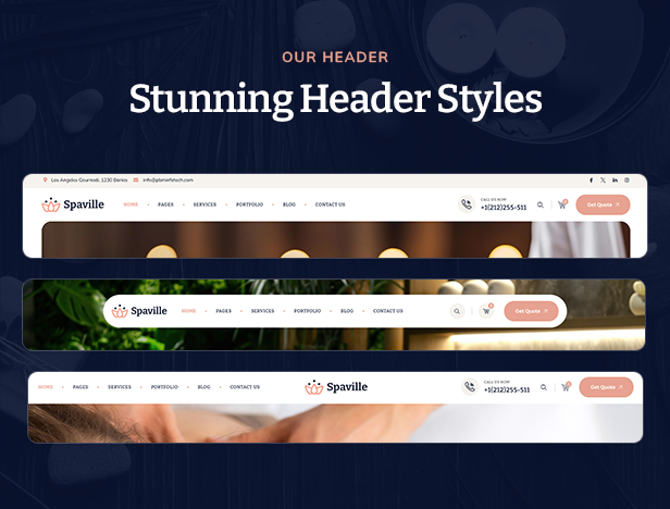 Spaville WordPress Theme